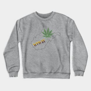 WV Women for Cannabis Logo2 Crewneck Sweatshirt